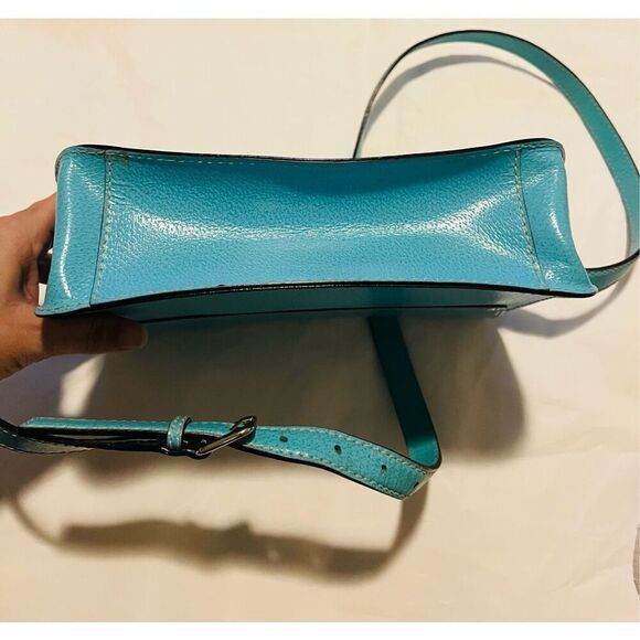 Kate Spade turquoise Wellesley Flynn crossbody bag - Picture 3 of 10